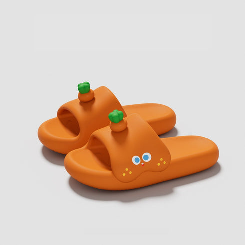 Whimsical Cartoon Fruit Platform Slides