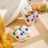Puffy Geo Patch Indoor Slippers