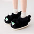 Whimsical Feline Plush Home Boots