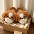 Grumpy Puppy Plush House Slippers