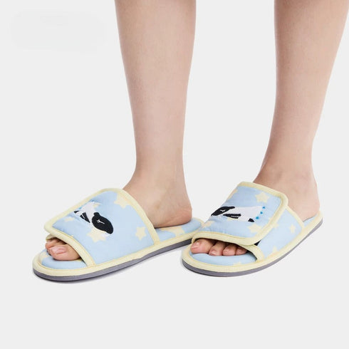 Dreamy Starry Adjustable Open-Toe Slides