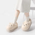 Fuzzy Whiskered Animal Face Slippers