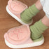 Turtle Shell Plush House Slippers