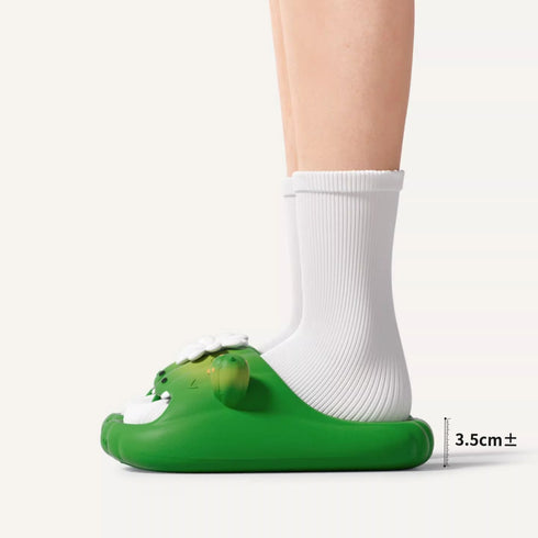 3D Cactus Monster Chunky Slides