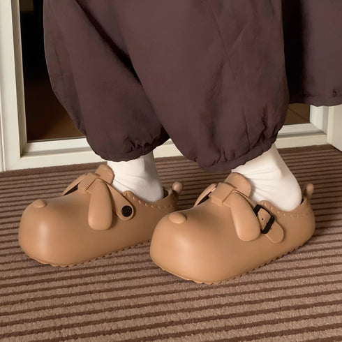 Playful Puppy Ears Waterproof Clogs