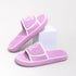 Chunky Terry Cloth Platform Slides