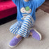 Plush Spotted Platform Winter Slippers