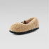 Crisscross Fleece Ballet Slippers