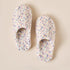 Confetti Boucle Fleece Warm Slippers