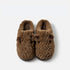 Fleece Animal Face Platform Slippers