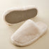 Plush Closed-Toe Cloud Slippers