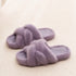 Twist Plush Cross-Band Slippers