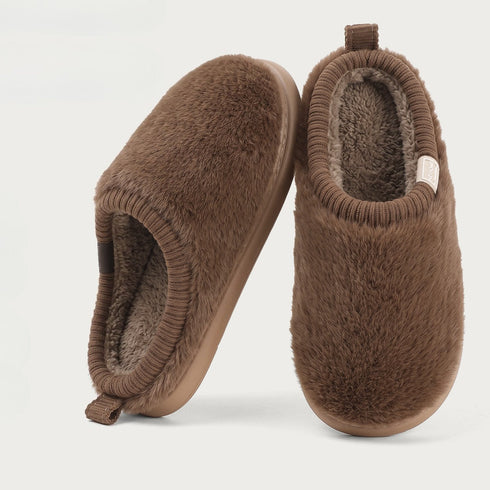 Cloud Walk Ribbed Plush Slippers