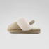 Plush Suede Slingback Platform Slippers