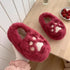 Fuzzy Cat Paw Plush Slippers