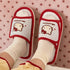 Hello Kitty Adjustable Gingham Slides