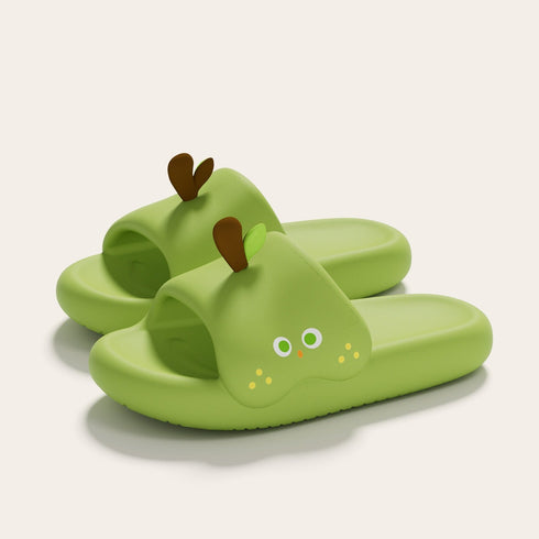 Whimsical Cartoon Fruit Platform Slides