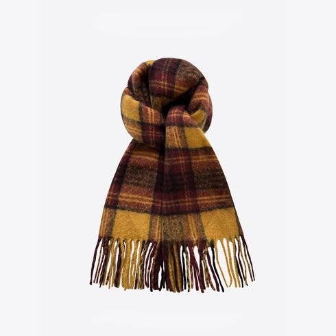 Rainbow Mohair Scarf