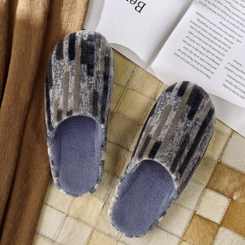 Artistic Jacquard Warm House Slippers