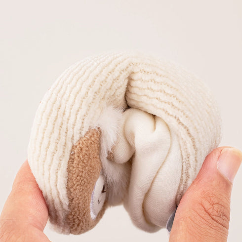 Cozy Fleece Ankle Snuggle Boots