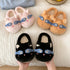 Snoozing Fish Mask Cat Slippers