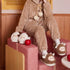 Blushing Lamb Fleece Indoor Slippers