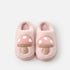 Spotted Mushroom Fuzzy House Slippers
