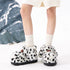 Spotted Puppy Ear Plush Slippers