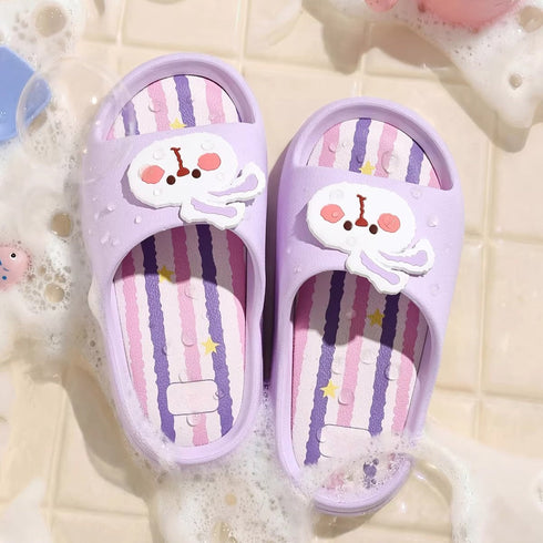 Fun Animal Face Shower Slides
