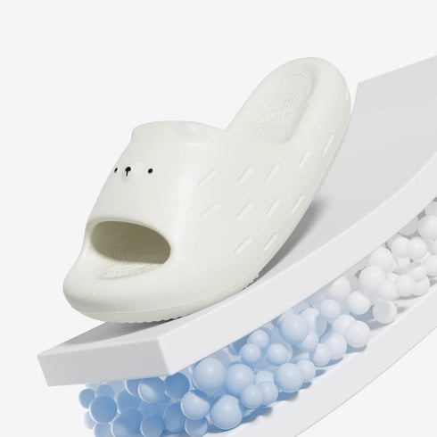 Chunky Bear Face Cloud Slides