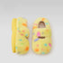 Fuzzy Spotted Mary Jane Slippers