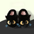 Fluffy Big Eye Kitty Slippers