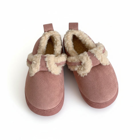 Sherpa Braid Clog-Style slippers