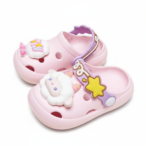 Playful 3D Cartoon Animal Clogs