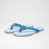 Grommet Detail Canvas Beach Flip Flops