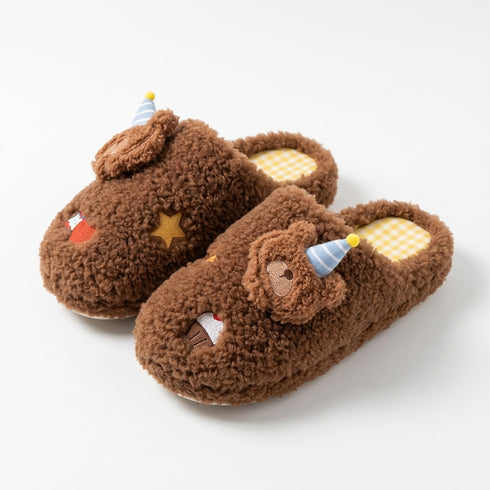 Party Bear Arch Support Slippers