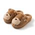 Teddy Bear Plush House Slippers
