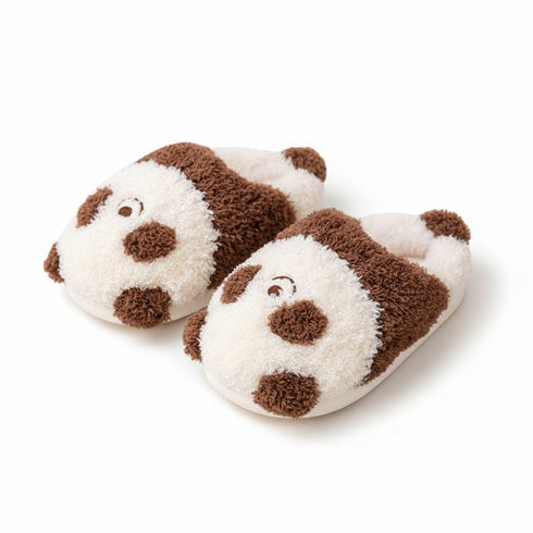 Cozy Panda Face Plush Slippers