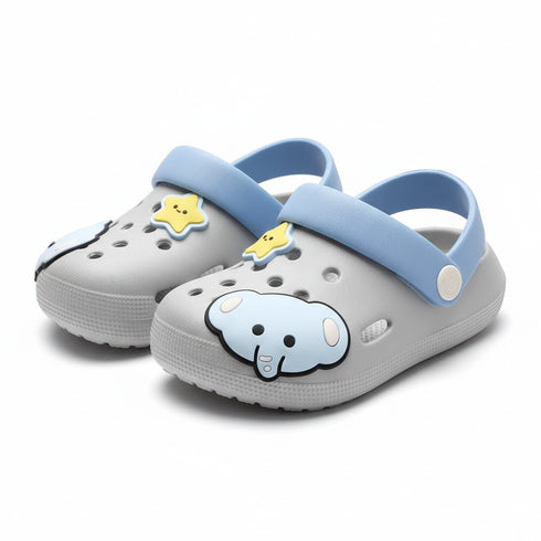 Fun Animal Charm Toddler Clogs