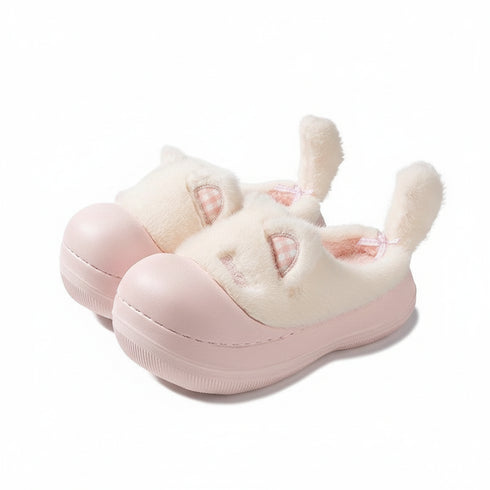 Whimsical Kitty Ears Platform Slippers