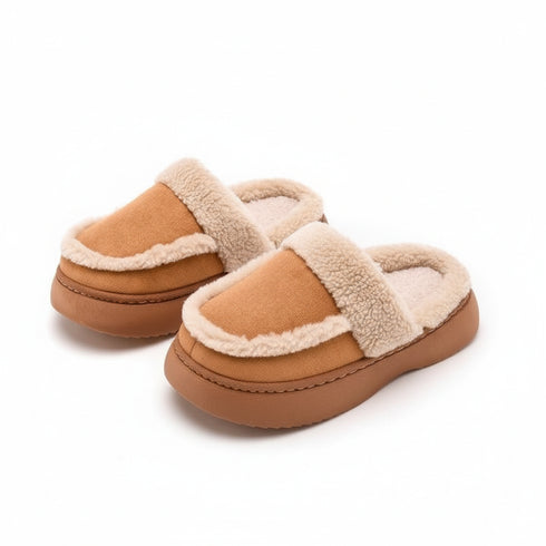 Cozy Thick Sole Plush Slippers