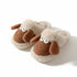 Fuzzy Sheep Character Plush Slippers