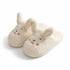 Fuzzy Rabbit Ear Indoor Slippers