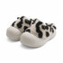 Playful Panda Furry Platform Slippers