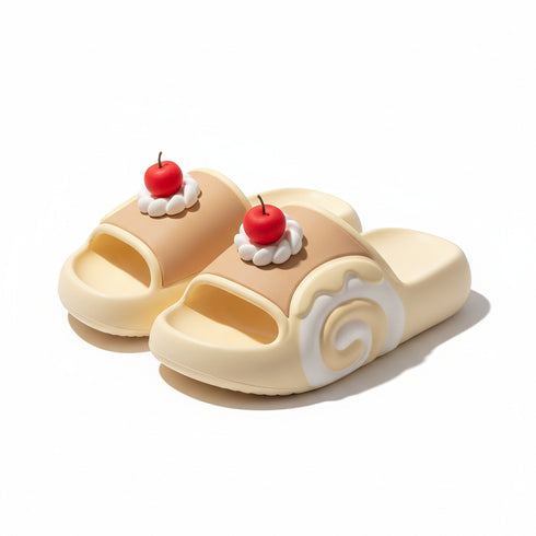 Sweet Swiss Roll Cake Slides