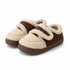 Double Velcro Sherpa Slippers