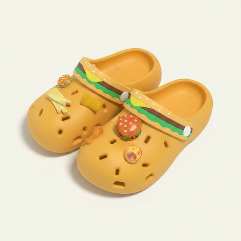 Yummy Fast Food Charm Clogs