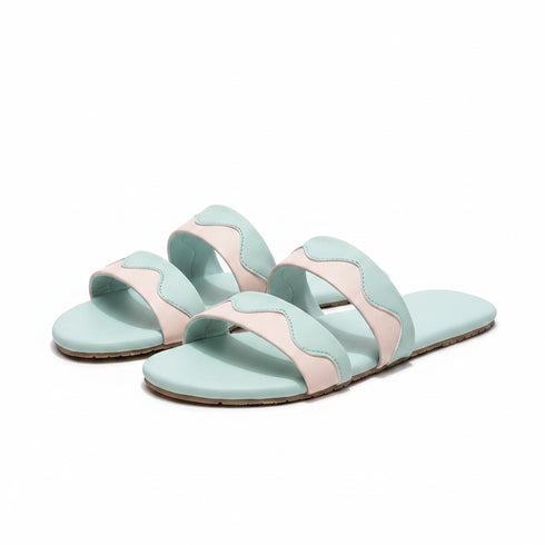 Breezy Wavy Edge Summer Slides