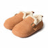 Fleece-Lined Buckle Lounge Clogs