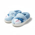 Fun Shark Fleece Kids Slippers